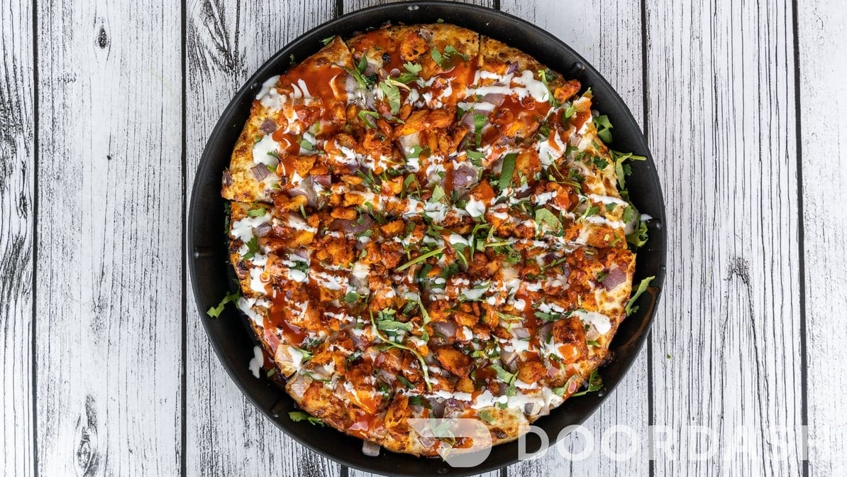 Buffalo Chicken Pizza.