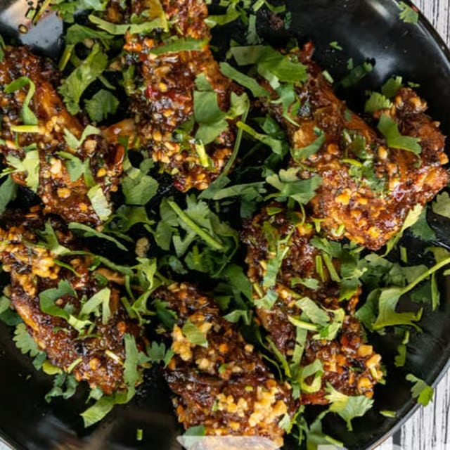 Butter Chicken Wings.