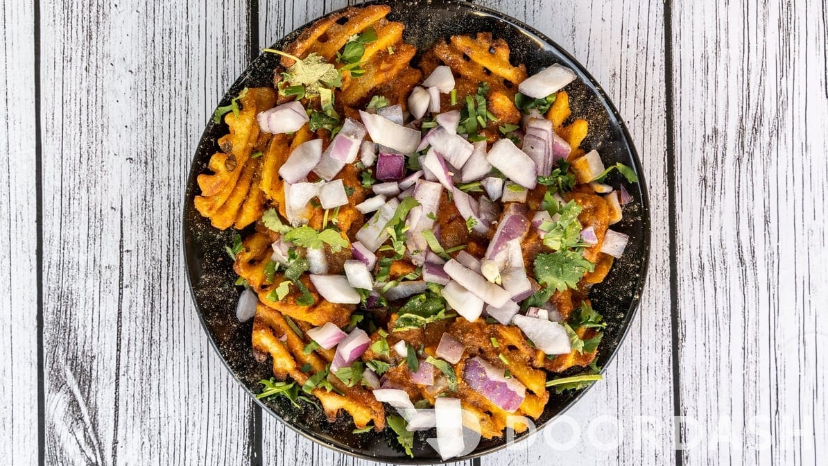 Butter Chicken Fries.