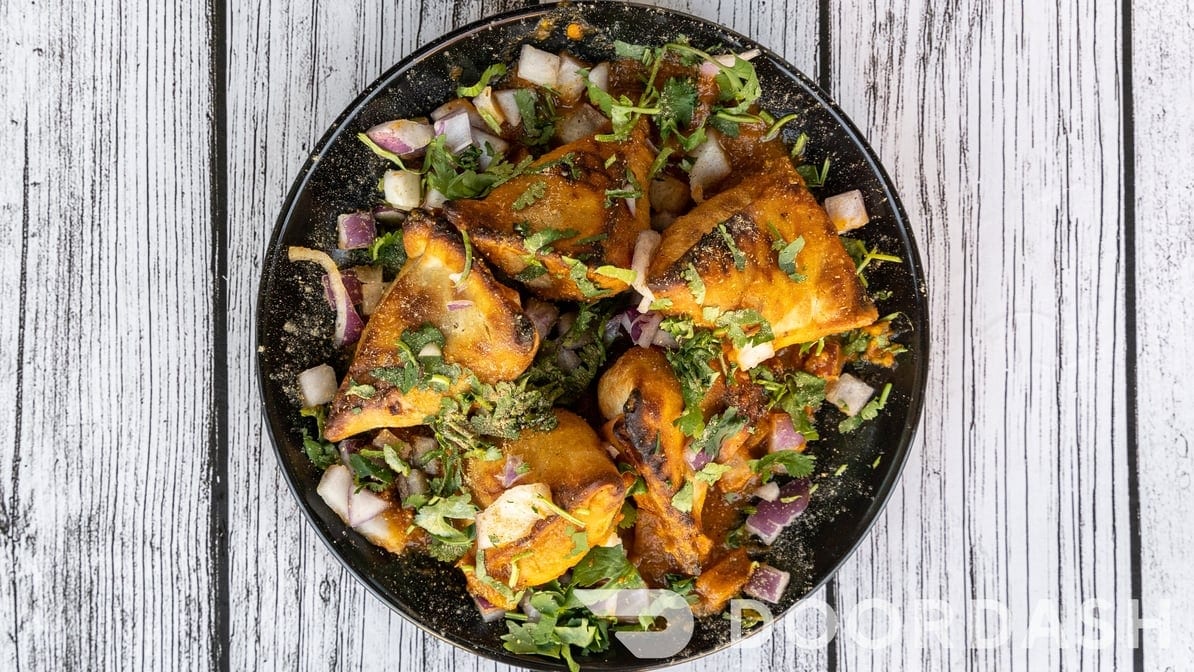 Loaded Samosas.