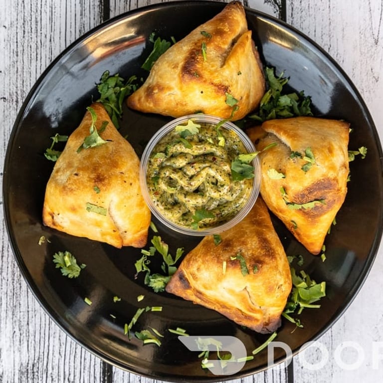 Savor Our Crispy Samosas