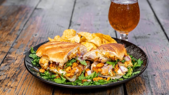 Tandoori Chicken Sandwich.