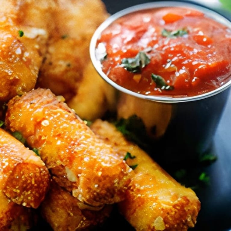 Delicious Mozzarella Sticks