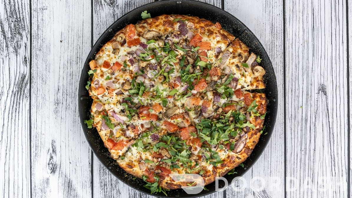 Veggie Delight Pizza.