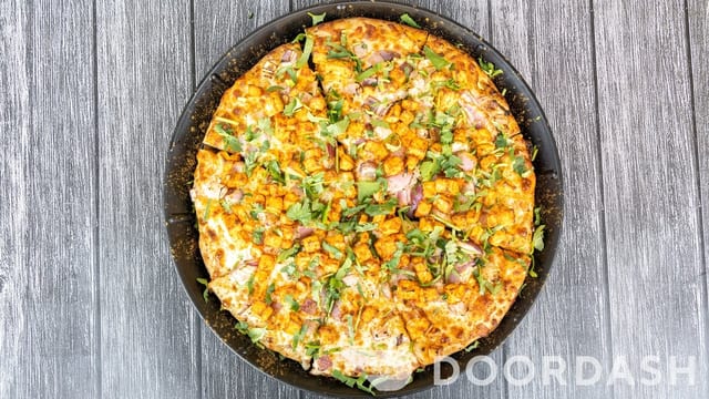 Karahi Paneer Pizza.