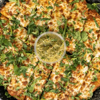 Mint Chutney & Onion Pizza (New)
