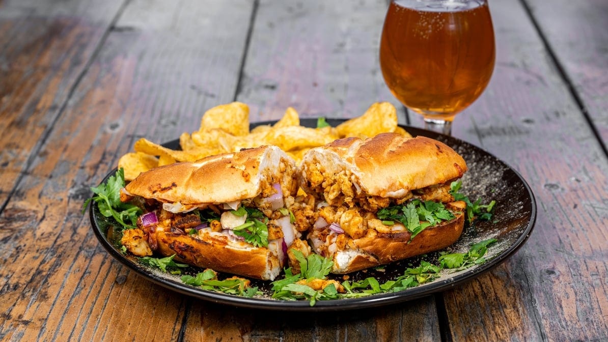 Chicken Tikka Sandwich.